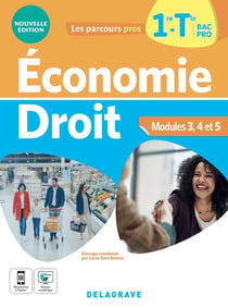 Les parcours pro : économie-droit - 1re, tle bac pro - pochette de l'élève (édition 2022)