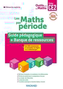Outils pour les maths : CE2 par période : Guide du fichier + Banque de ressources (édition 2025)
