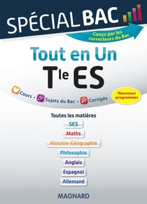 Spécial bac : terminale ES - tout en un