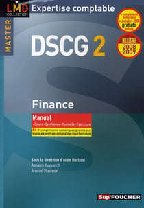 Finance - master dscg 2 manuel edition 2008-2009