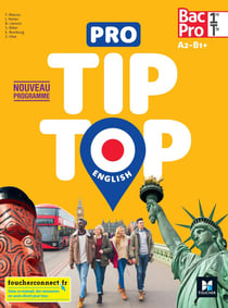 Tip top english : 1re-terminale bac pro : livre de l'élève (édition 2020)