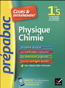 Prépabac cours & entraînement - physique-chimie - 1ère s