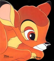 Bambi dans la forêt