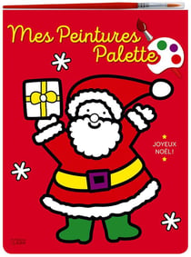 PEINTURE PALETTE-JOYEUX NOEL