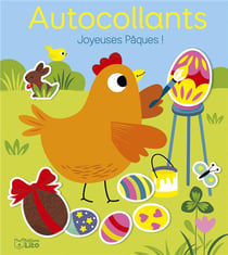 Autocollants : joyeuses Pâques !