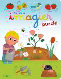 Imagier puzzle - au jardin