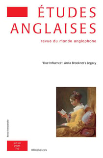 Études anglaises - N°2/2021 : "Due Influence": Anita Brookner's Legacy
