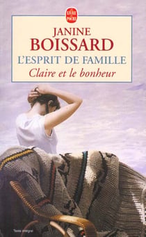 L'esprit de famille t.3 - Claire et le bonheur