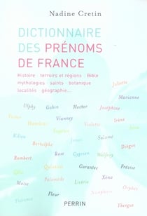 Dictionnaire des prénoms de France