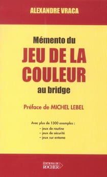 Memento du jeu de la couleur au bridge