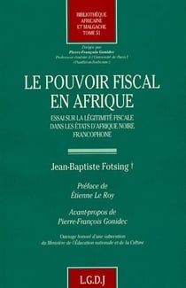 Le pouvoir fiscal en Afrique