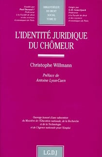 L'identité juridique du chômeur