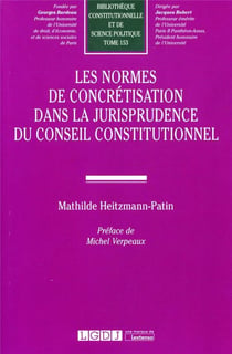 Les normes de concrétisation dans la jurisprudence du conseil constitutionnel