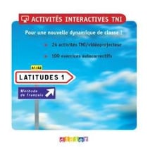 Latitudes - méthode de français - niveau 1 - cd-rom de ressources numériques