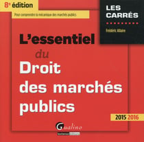 L'essentiel du droit des marchés public 2015-2016