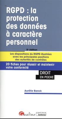 RGPD : la protection des données à caractère personnel