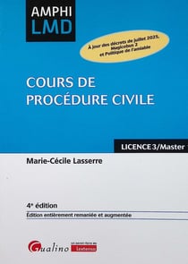 Cours de procédure civile