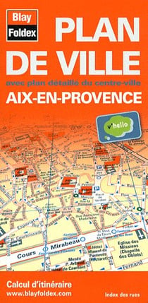 Plan de ville aix-en-provence