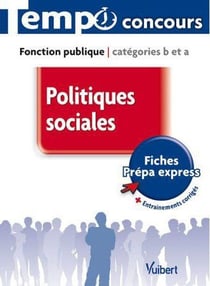 Politiques sociales - fonction publique catégories b et a