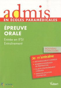 Épreuve orale - entrée en ifsi - entraînement