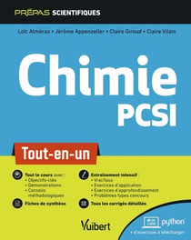 Chimie - PCSI - tout-en-un
