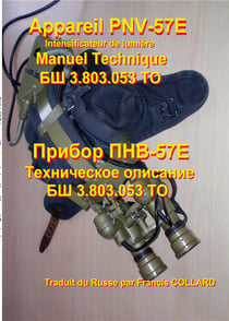 PNV-57E - Intensificateur de lumière : Manuel Technique