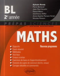 Mathematiques bl 2e annee - nouveau programme 2014