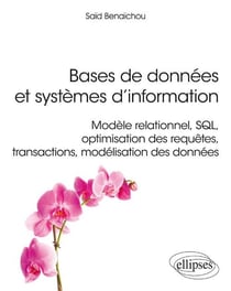 Bases de données et systèmes d'information - modèle relationnel, SQL, optimisation des requêtes, transactions, modélisation des données