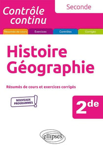 Contrôle continu : histoire-géographie - 2de (édition 2019)