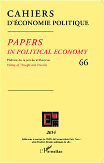 Cahiers d'économie politique n.66 : histoire de la pensée et théories