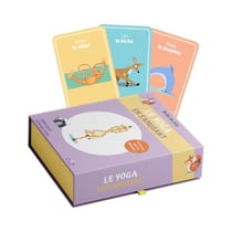 Coffret Bulle de joie : Le yoga en s'amusant - 50 cartes pour se détendre !