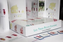 Les trois petits cochons - livre jeu pédagogique
