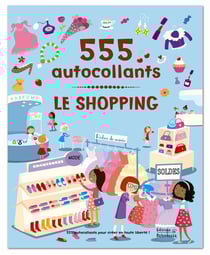 Le shopping - 555 autocollants