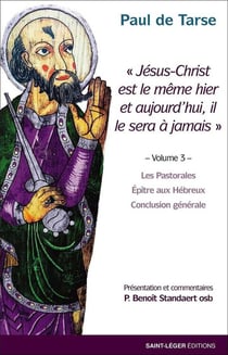 Lettres de saint Paul Tome 3