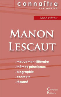 Manon Lescaut, de l'abbé Prévost