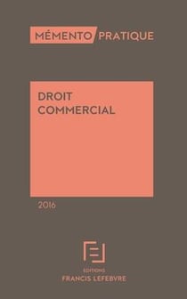MEMENTO DROIT COMMERCIAL