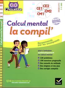 Chouette entraînement : calcul mental - du CE1 au CM2