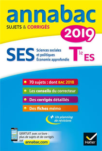 Annabac - ses - terminale s spécifique & spécialités (édition 2019)