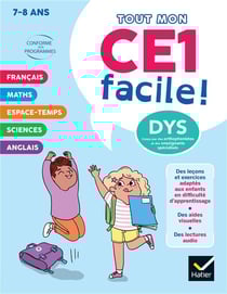 Tout mon CE1 facile ! Adapté aux enfants dys ou en difficulté d'apprentissage