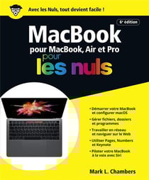Macbook pour MacBook, Air et Pro pour les nuls (6e édition)
