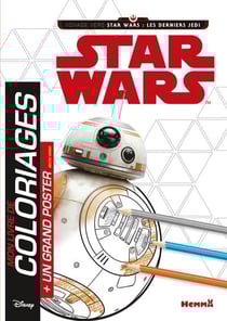 Mon livre de coloriages - star wars - + un grand poster