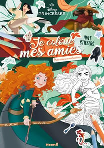 Disney Princesses - Je colorie mes amies - Princesses aventurières