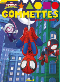 Marvel Spidey et ses amis extraordinaires - Gommettes pour les petits (Ghost-Spider et Spidey têtes en bas, Spin)