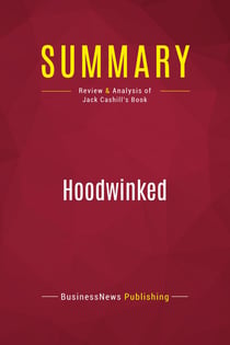 Summary: Hoodwinked : Review and Analysis of Jack Cashill's Book
