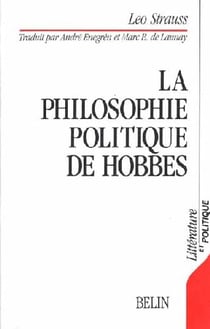 La philosophie politique de Hobbes