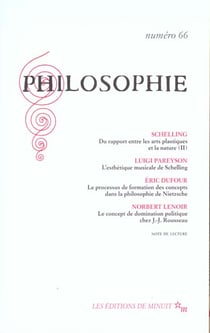 Revue Philosophie n.66