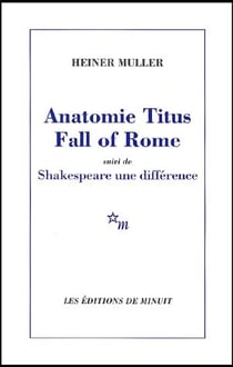 Anatomie titus fall of rome - shakespeare une différence