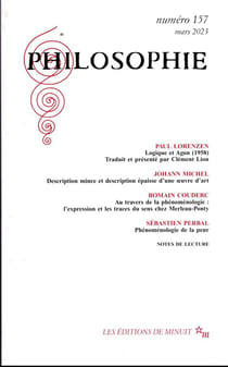 Revue Philosophie n.157 : Mars 2023