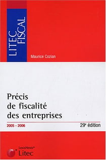Precis de fiscalite des entreprises 20052006