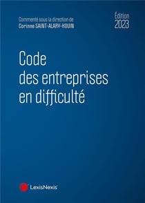 Code des entreprises en difficulté (édition 2023)